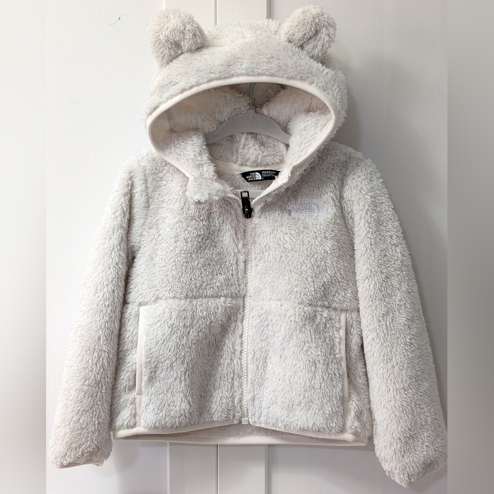 THE NORTH FACE Kids' Campshire Ear Appliqué Fleece Zip Hoodie, Size 2